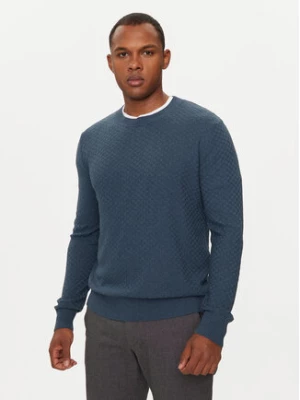 Sisley Sweter 1041S103O Niebieski Regular Fit