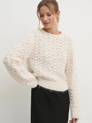 Sisley sweter beżowy