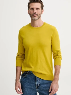 Sisley sweter męski z bawełną