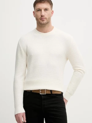 Sisley sweter męski z dodatkiem wełny