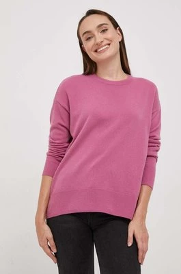 Sisley sweter wełniany damski lekki
