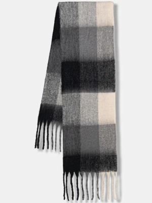 Sisley szalik damski kolor szary wzorzysty 6P1AWU02C