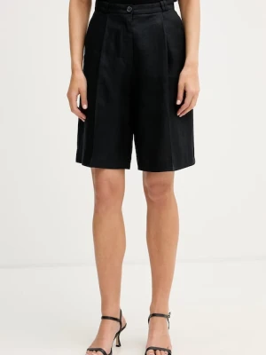 Sisley szorty damskie lniane