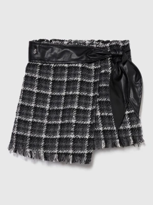 Sisley Szorty w kolorze czarno-białym rozmiar: 160