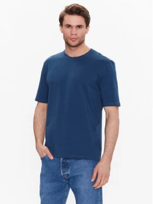 Sisley T-Shirt 3096S101J Niebieski Regular Fit