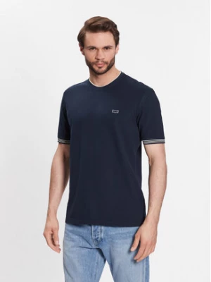 Sisley T-Shirt 3B2ZS102F Granatowy Regular Fit