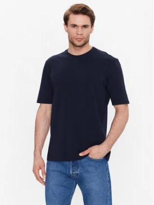 Sisley T-Shirt 3I1XS101J Granatowy Regular Fit
