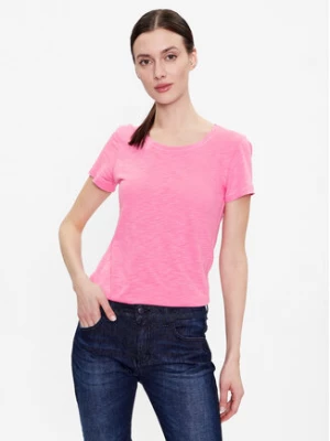 Sisley T-Shirt 3TNHL11A2 Różowy Regular Fit