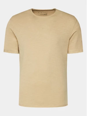 Sisley T-Shirt 3WF0S101K Beżowy Slim Fit
