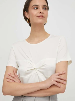 Sisley t-shirt beżowy