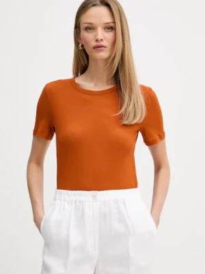Sisley T-shirt damski bawełniany