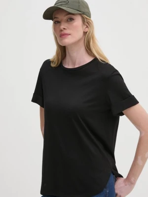 Zdjęcie produktu Sisley t-shirt damski kolor czarny 3QU4L106I
