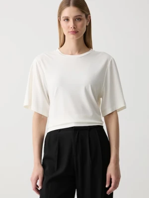 Sisley T-shirt damski z wiskozą