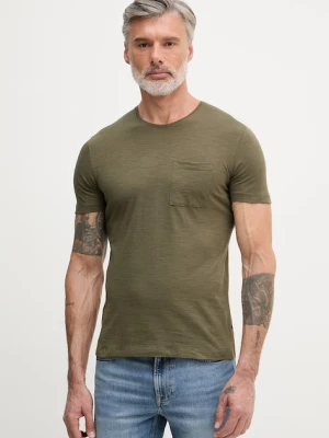 Sisley t-shirt męski bawełniany