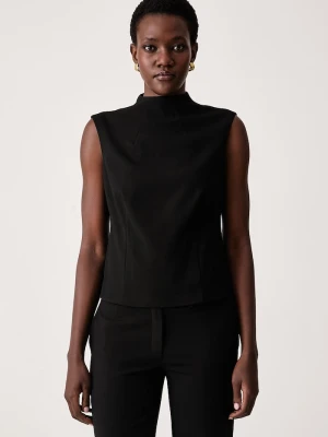 Sisley top damski czarny