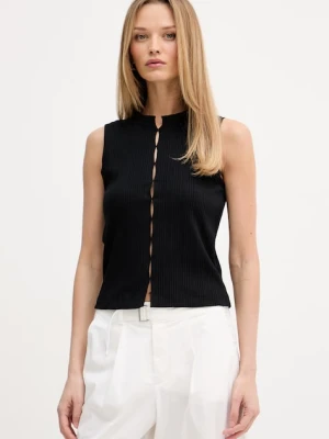 Sisley top damski z bawełną