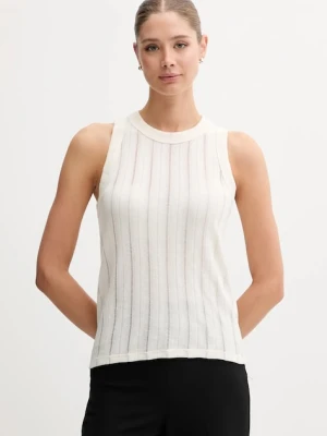 Sisley top kolor beżowy 31WELH00X