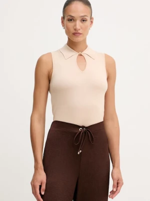 Sisley top swetrowy damski z wiskozą