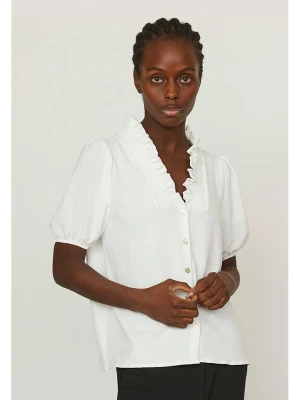 SisterS point Bluzka w kolorze białym rozmiar: S