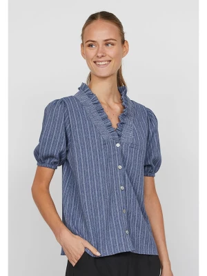 SisterS point Bluzka w kolorze granatowym rozmiar: XS