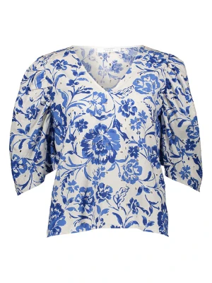 SisterS point Bluzka w kolorze kremowo-niebieskim rozmiar: S