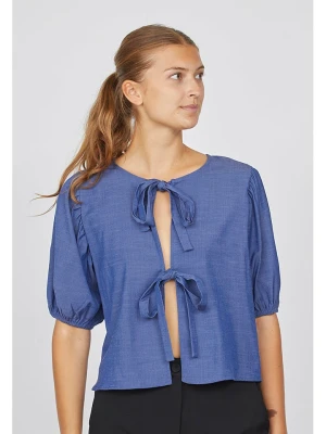 SisterS point Bluzka w kolorze niebieskim rozmiar: XL