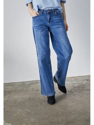 SisterS point Dżinsy - Comfort fit - w kolorze niebieskim rozmiar: XS