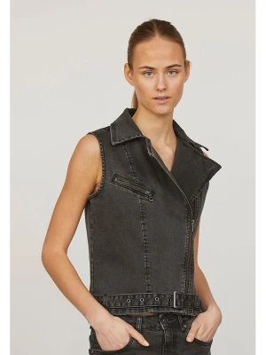 SisterS point Kamizelka dżinsowa w kolorze antracytowym rozmiar: S