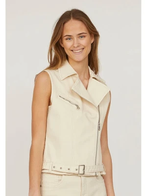 SisterS point Kamizelka w kolorze beżowym rozmiar: L