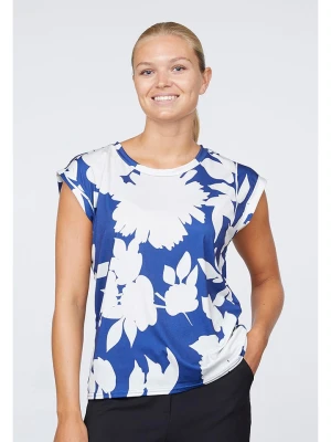 SisterS point Koszulka w kolorze niebiesko-białym rozmiar: M