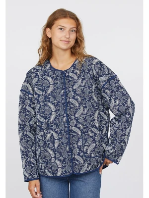 SisterS point Kurtka przejściowa w kolorze granatowo-kremowym rozmiar: S