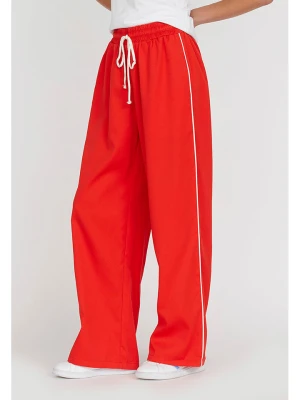SisterS point Spodnie w kolorze czerwonym rozmiar: M
