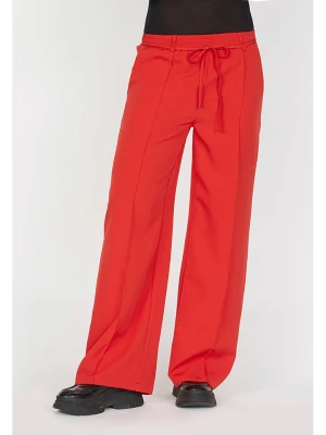 SisterS point Spodnie w kolorze czerwonym rozmiar: XS