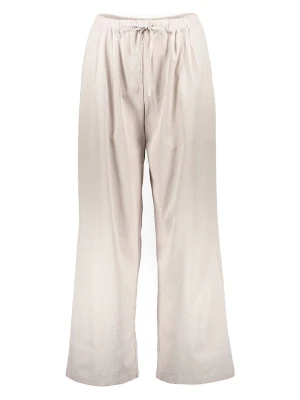 SisterS point Spodnie w kolorze kremowym rozmiar: M
