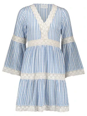 SisterS point Sukienka "Alisa" w kolorze błękitnym rozmiar: M