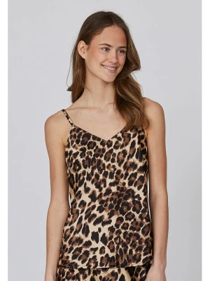 SisterS point Top w kolorze beżowo-brązowym rozmiar: XL