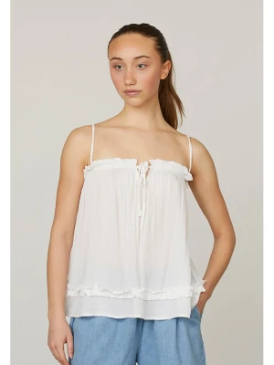 SisterS point Top w kolorze białym rozmiar: L