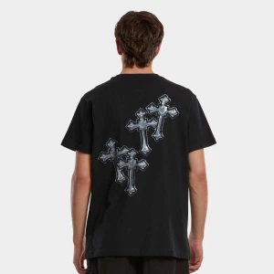 Six Crosses Tee black Mister Tee