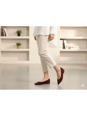 Sixth Sens Baleriny w kolorze bordowym rozmiar: 40