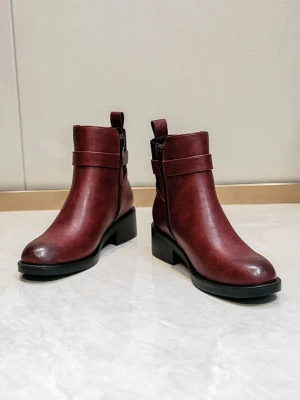 Sixth Sens Botki w kolorze czerwonym rozmiar: 38