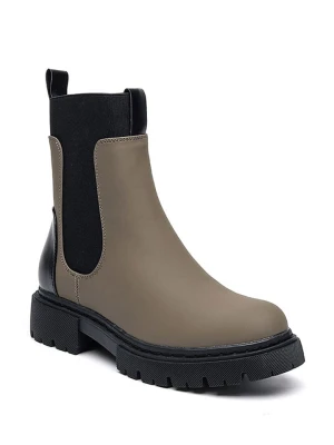 Sixth Sens Botki w kolorze khaki rozmiar: 36