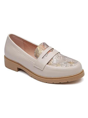 Sixth Sens Mokasyny w kolorze beżowym rozmiar: 38