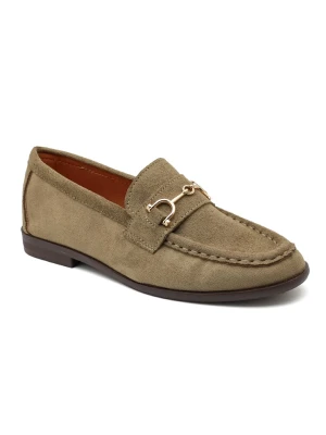 Sixth Sens Mokasyny w kolorze khaki rozmiar: 36