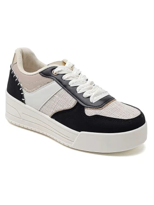 Sixth Sens Sneakersy w kolorze beżowo-czarnym rozmiar: 37