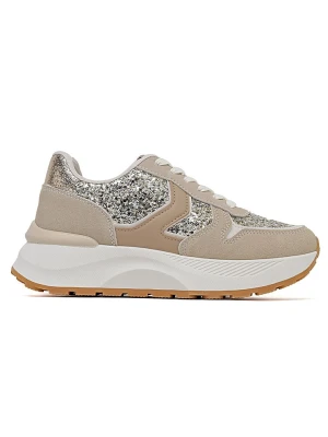 Sixth Sens Sneakersy w kolorze biało-beżowo-złotym rozmiar: 36