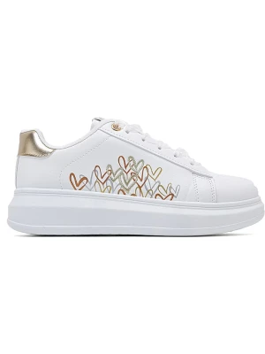Sixth Sens Sneakersy w kolorze biało-złotym rozmiar: 39