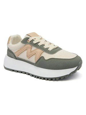 Sixth Sens Sneakersy w kolorze oliwkowo-kremowym rozmiar: 37