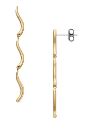 Skagen kolczyki Skagen Kariana Waves