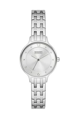 Skagen zegarek damski kolor srebrny SKW3126