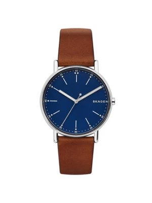 Skagen Zegarek Signatur SKW6355 Brązowy